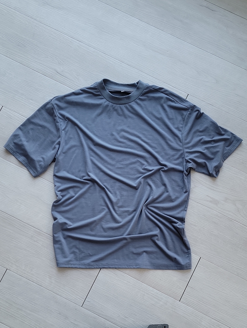 Classic Crew Neck T-Shirt in Slate Gray